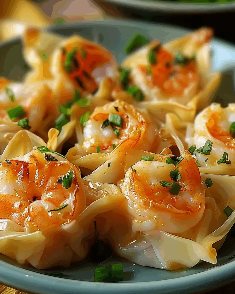 Shrimp and Cream Cheese Wontons