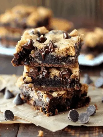 Chocolate Chip Cookie Brownies Recipe