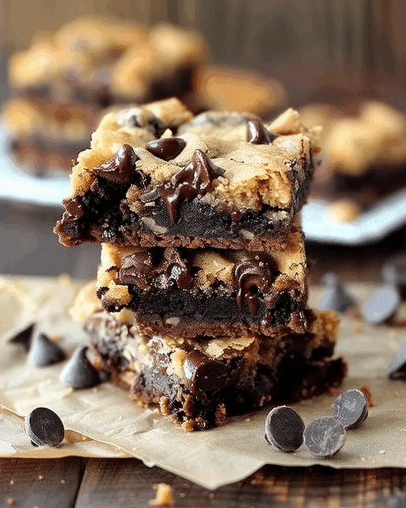 Chocolate Chip Cookie Brownies Recipe