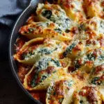 Stuffed Shells with Spinach & Ricotta