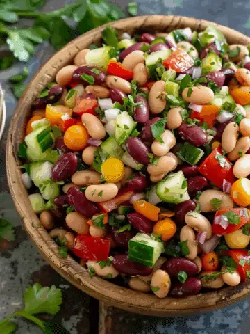 Three Bean Summer Salad