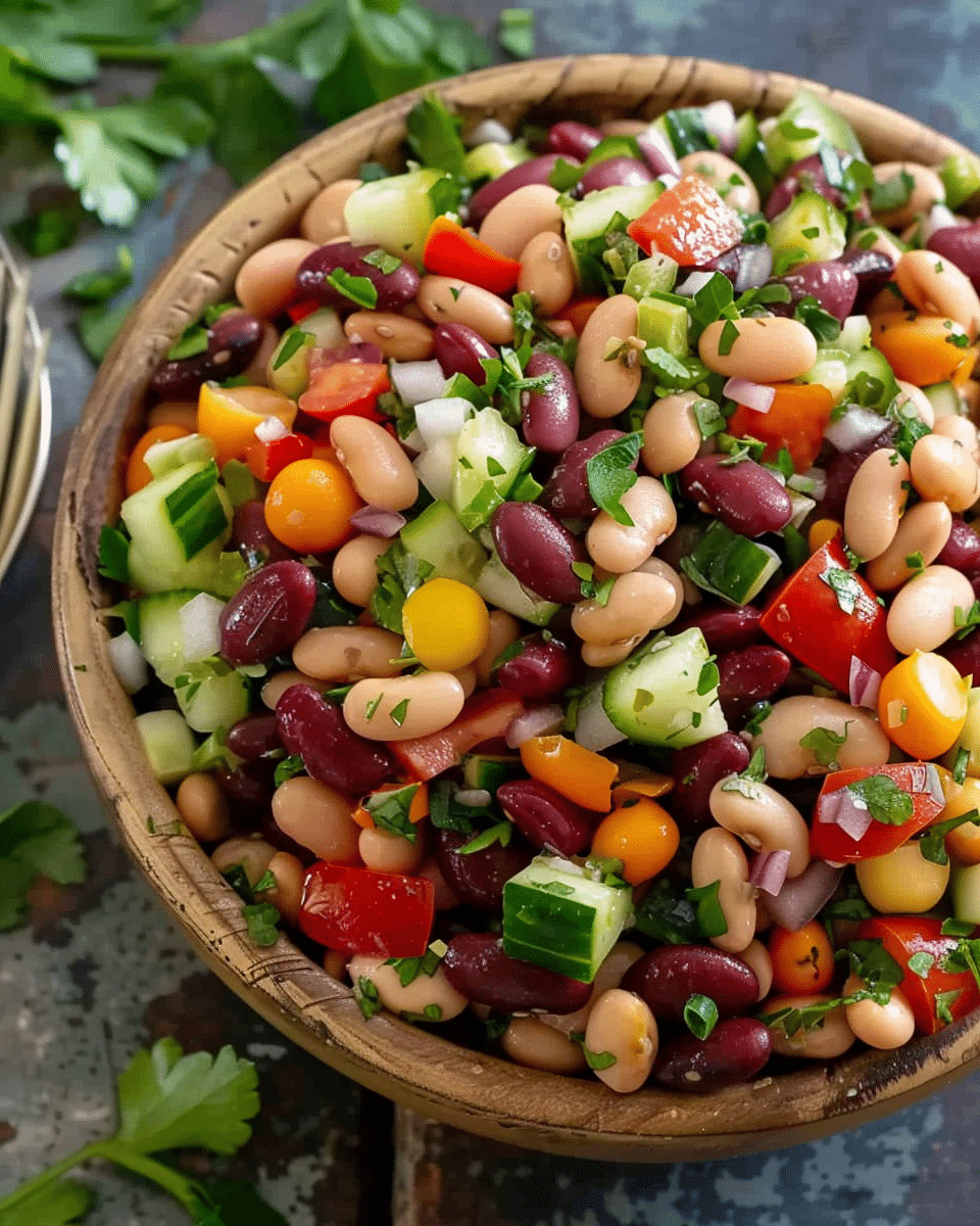 Three Bean Summer Salad
