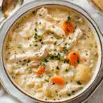 Creamy Chicken and Rice Soup