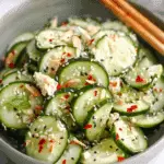 Easy California Roll Cucumber Salad