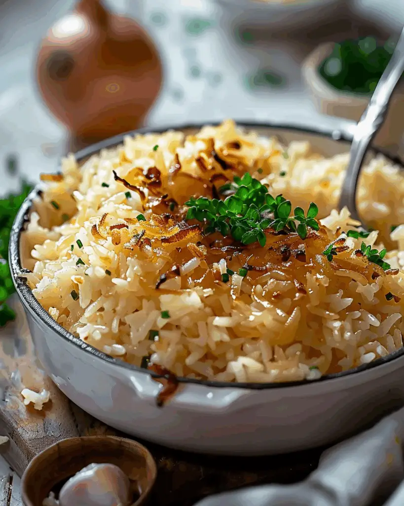 French Onion Butter Rice