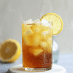 Lemon Vanilla Black Tea Iced Tea