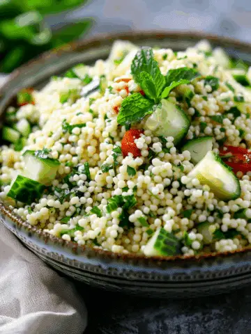 Mint Herb Couscous Salad