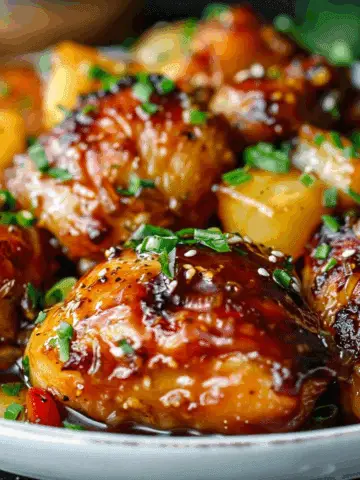 Sweet Hawaiian Crockpot Chicken