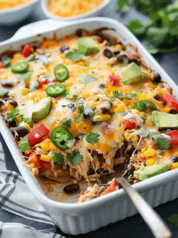 Southwest Chicken Casserole