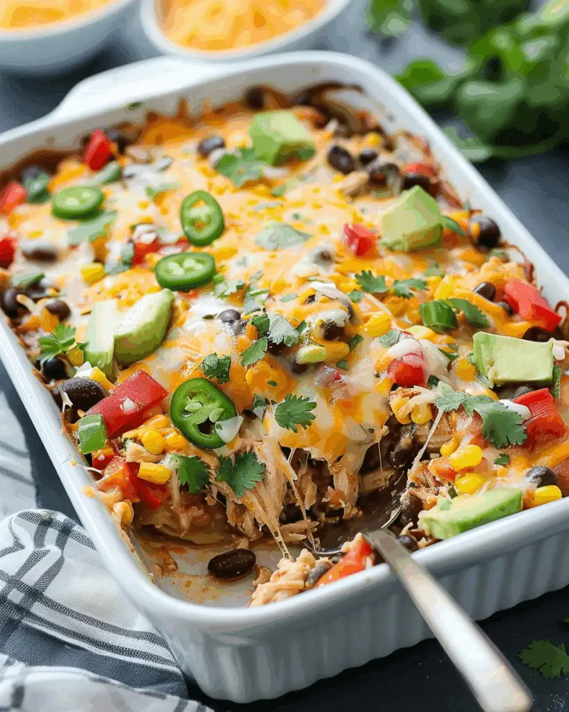 Southwest Chicken Casserole
