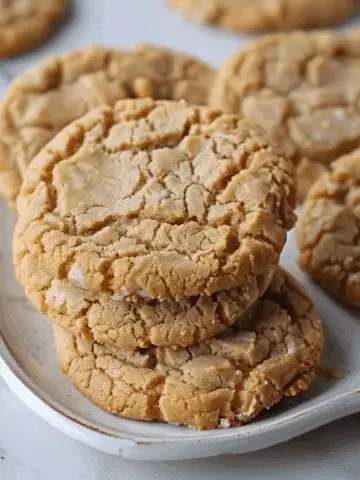 Chewy Peanut Butter Cookies
