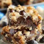 Coconut Toffee Chocolate Chip Cookie Bars