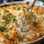 French Onion Chicken Rice Casserole