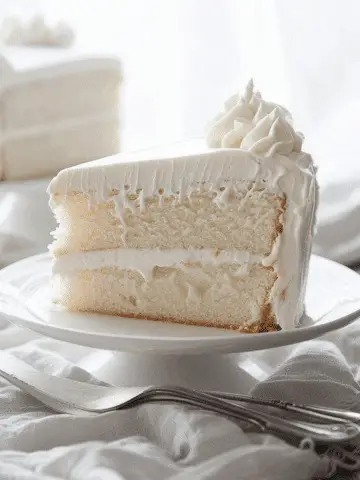 White Snack Cake