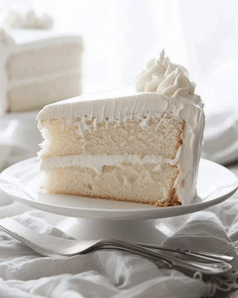 White Snack Cake