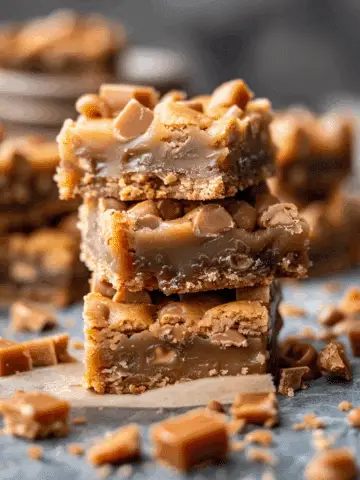 Butterscotch Toffee Cookie Bars