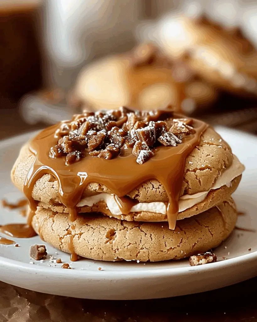 Caramel Cheesecake Cookies