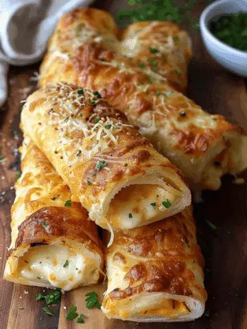 Cheesy Garlic Butter Rollups