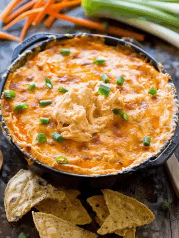 Best Crockpot Buffalo Chicken Dip