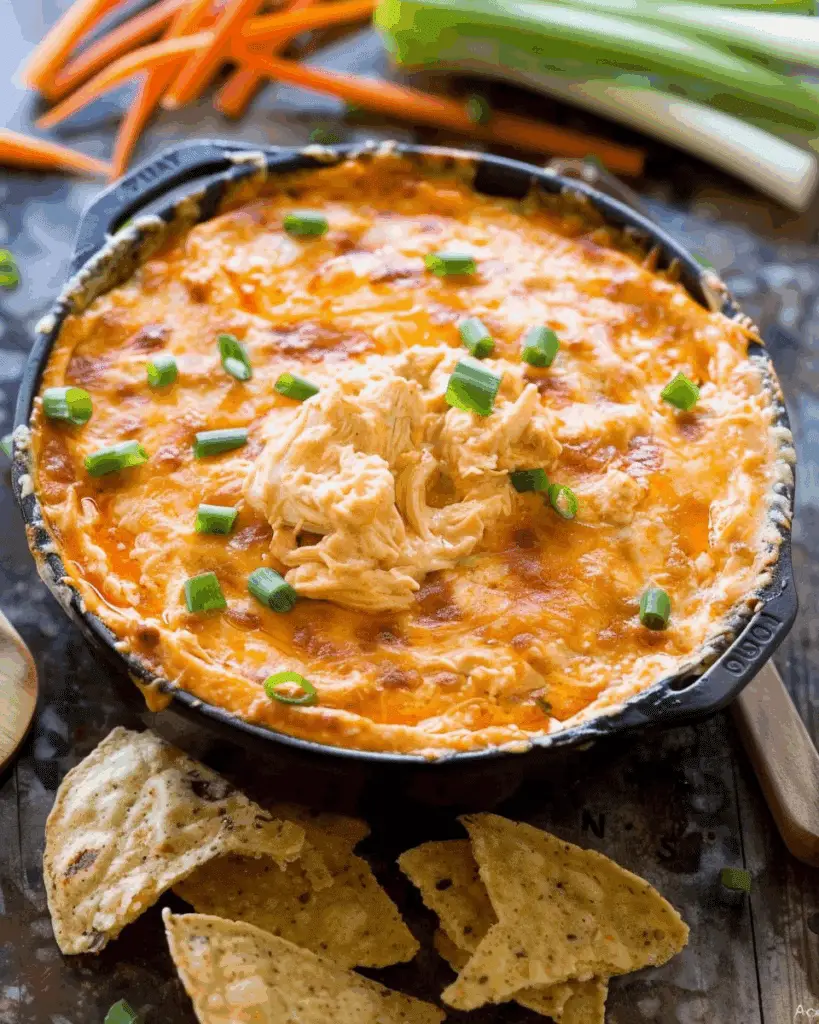 Best Crockpot Buffalo Chicken Dip