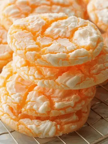 Creamsicle Orange Cookies