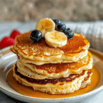 Flourless Cottage Cheese Pancakes