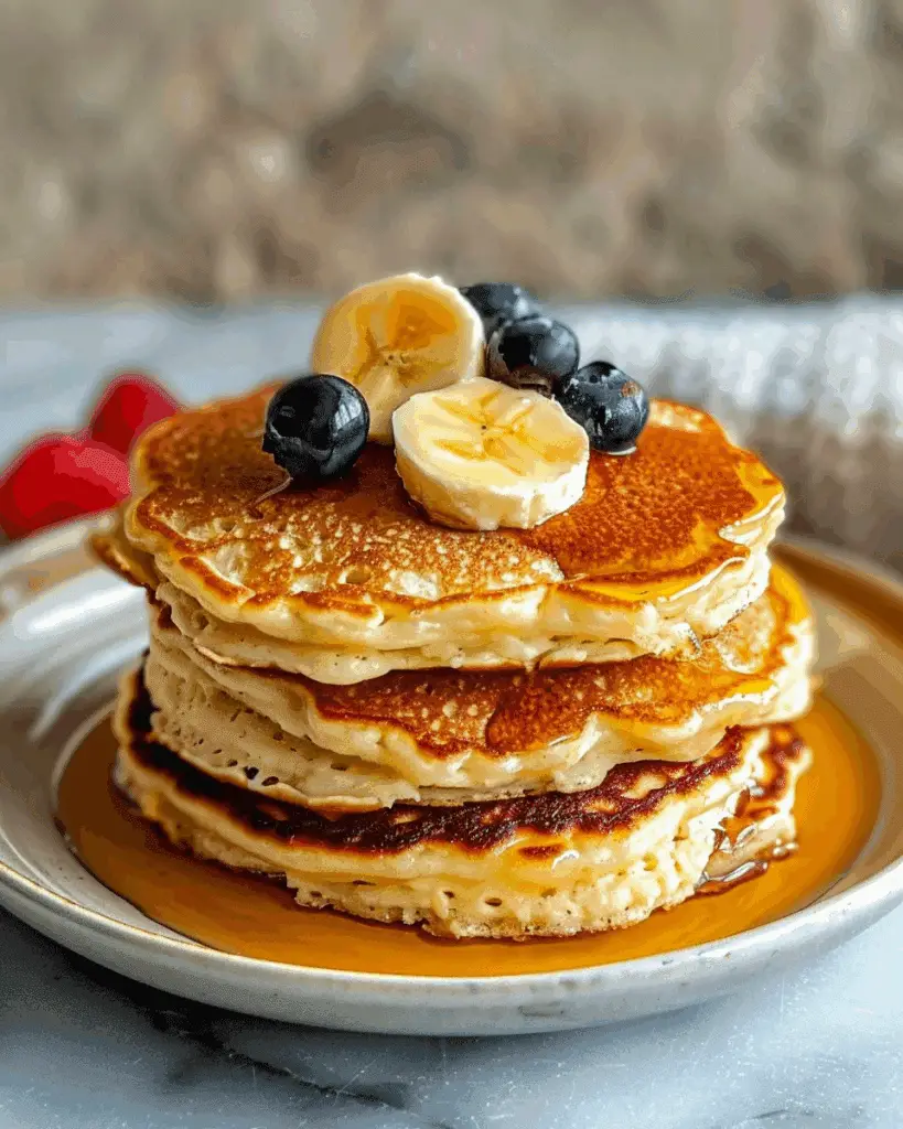 Flourless Cottage Cheese Pancakes