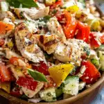 Italian-Style Chicken Grinder Salad
