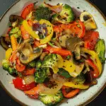 Sautéed Zucchini, Mushrooms, and Cherry Tomatoes