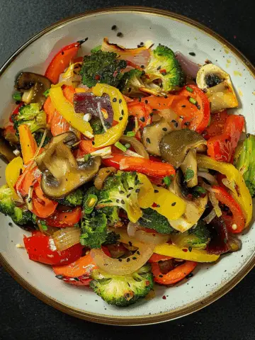 Sautéed Zucchini, Mushrooms, and Cherry Tomatoes