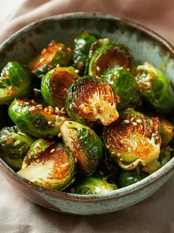 Sweet and Savory Honey-Glazed Brussels Sprouts