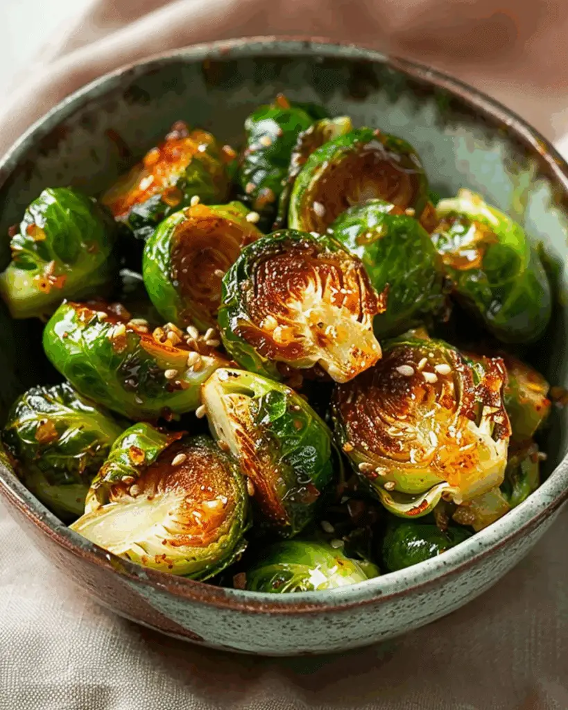 Sweet and Savory Honey-Glazed Brussels Sprouts