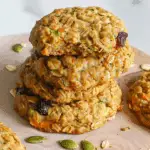 Zucchini Carrot Oatmeal Cookies