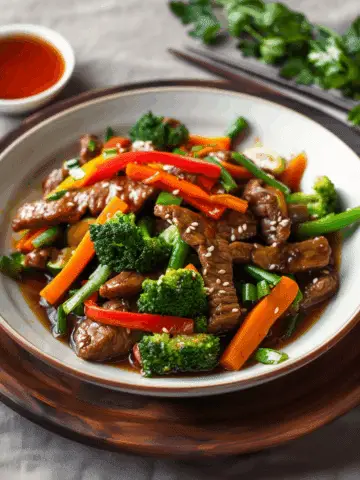 Beef and Vegetable Stir-Fry