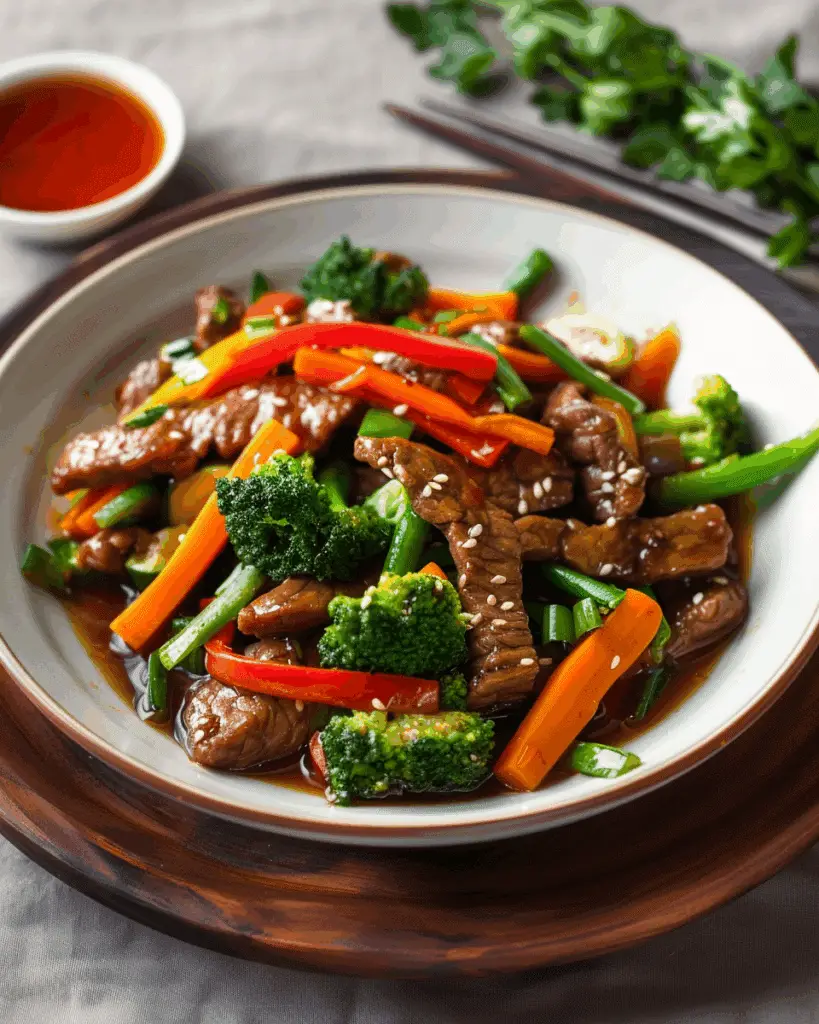 Beef and Vegetable Stir-Fry