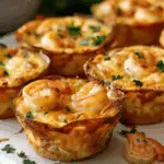 Cheddar Crab and Shrimp Mini Quiches