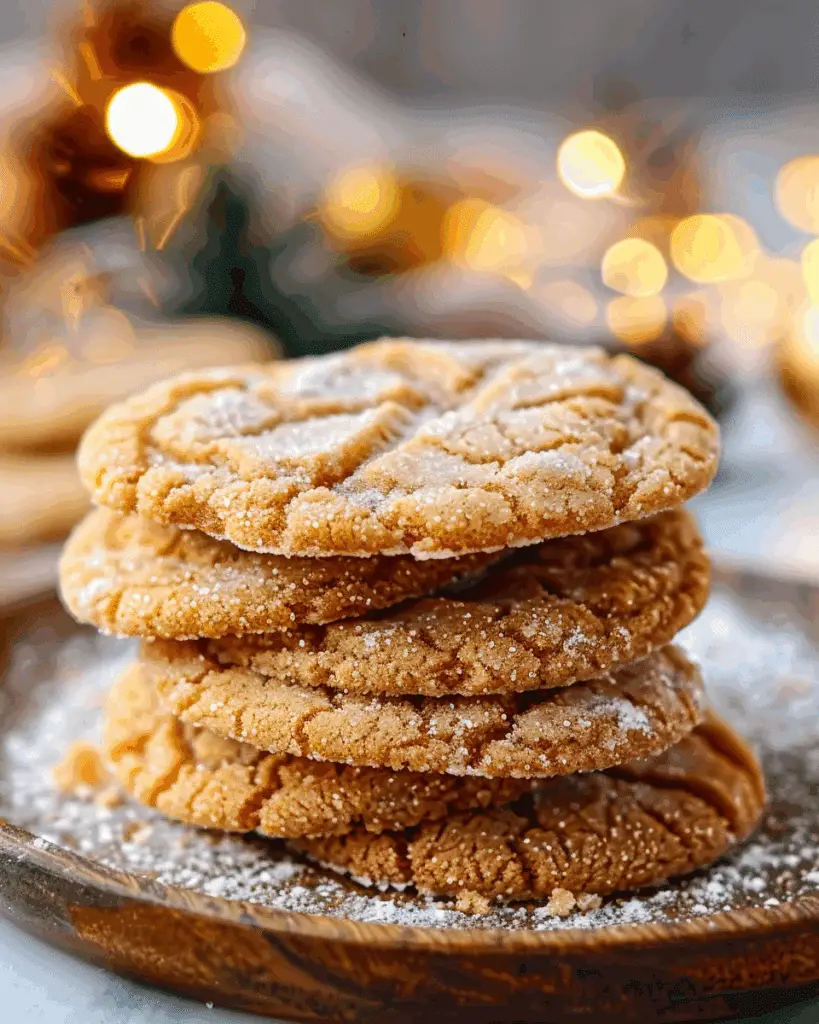 Crinkly Crackly Butter Toffee Sugar Cookies