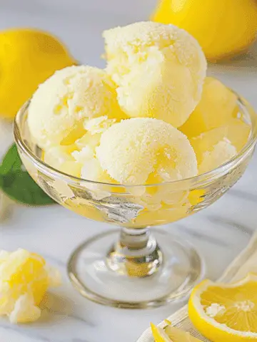 Lemon Sorbet
