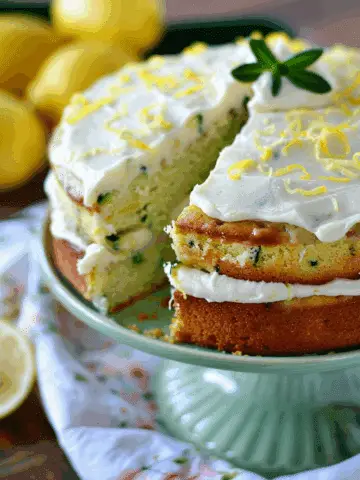 Lemon Zucchini Cake