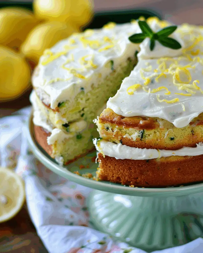 Lemon Zucchini Cake