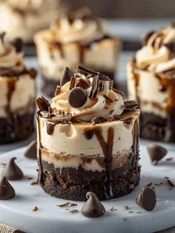 Loaded Brownie Cheesecake Cup