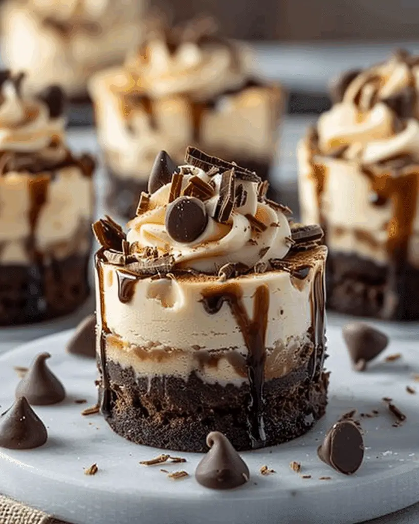 Loaded Brownie Cheesecake Cup