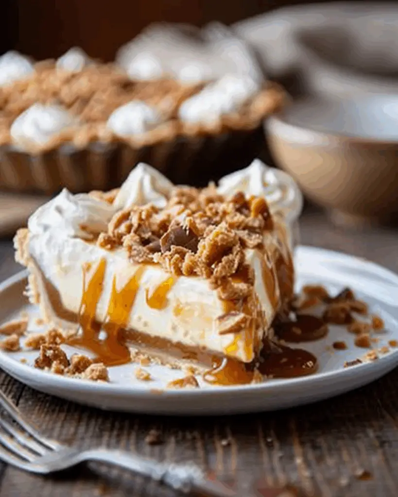 Salted Caramel No‑Bake Pie