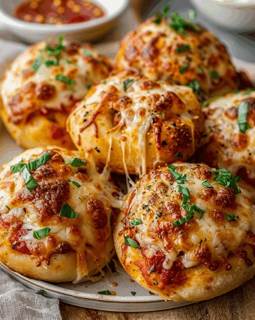 Air Fryer Pizza Bombs