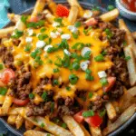 Loaded Cheese Beef Fries