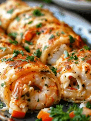 Shrimp-Crab Fajita Roll-Up Bombs