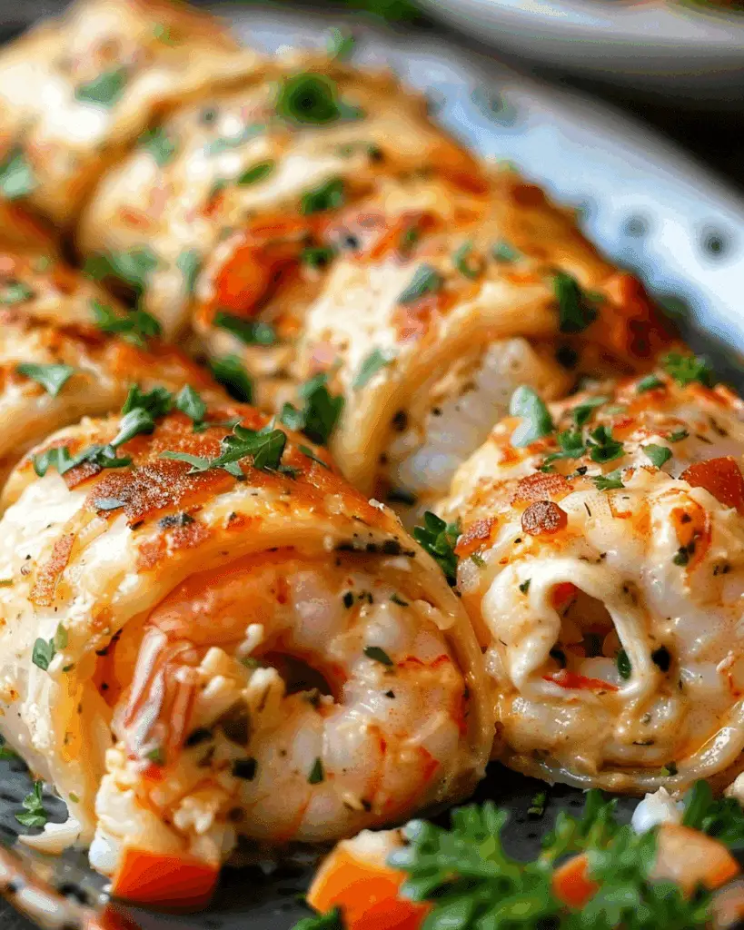 Shrimp-Crab Fajita Roll-Up Bombs