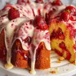 Strawberry Cheesecake Pound Cake