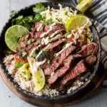 Cilantro Lime Steak Bowls
