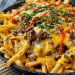 Cheeseburger French Fry Bake